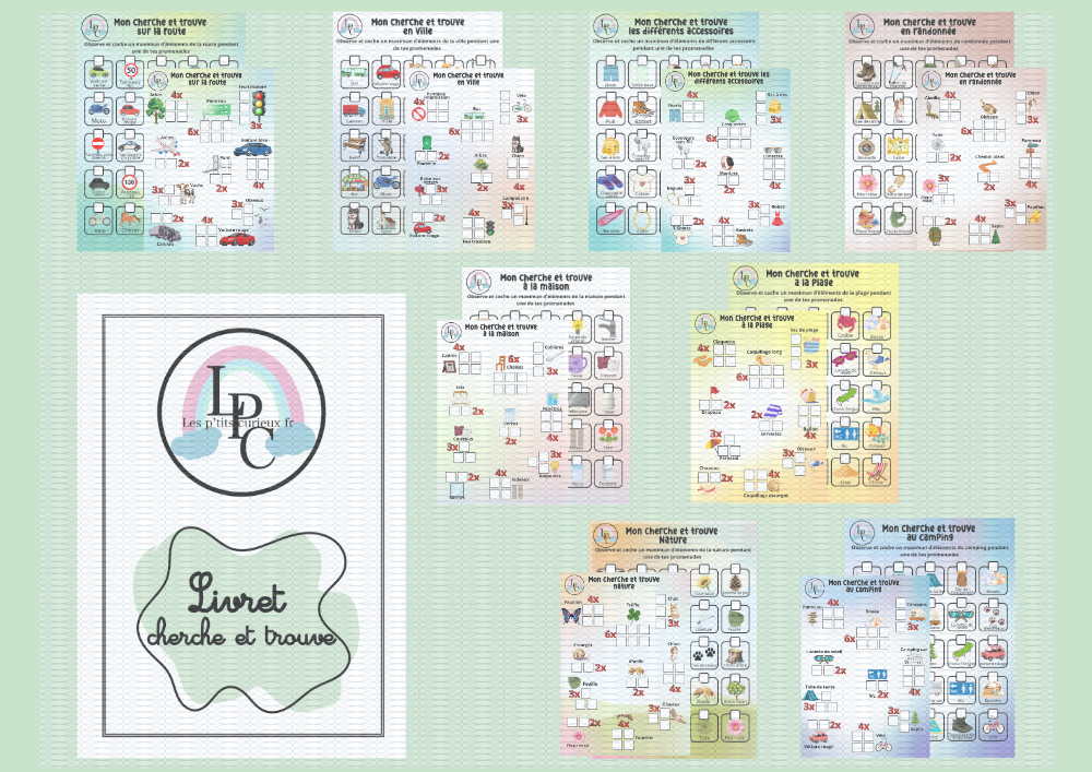 Livret cherche et trouve