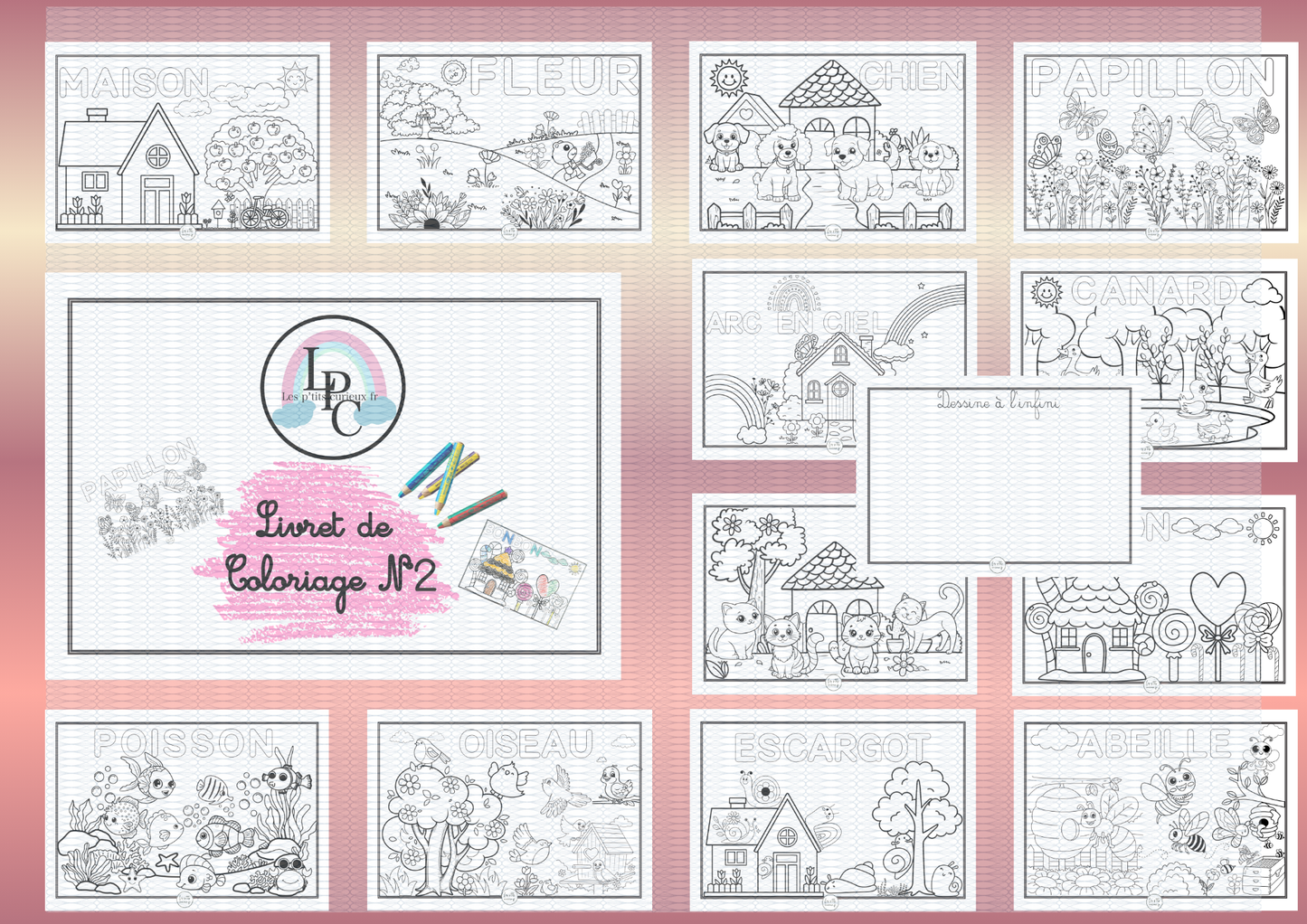 Livret de coloriage n°2
