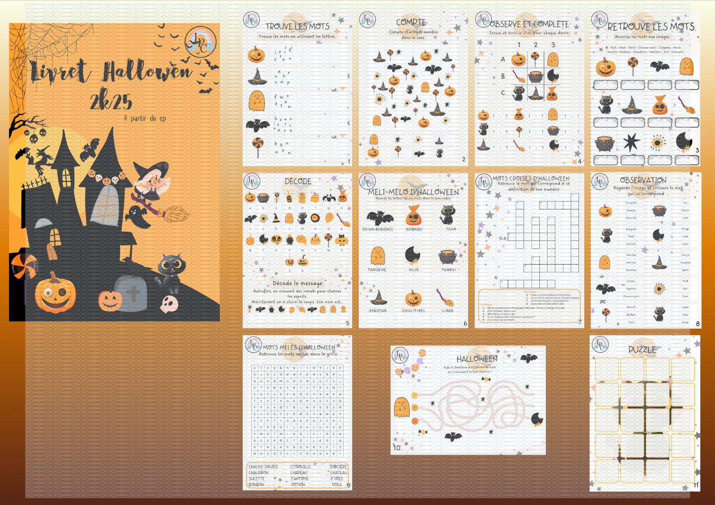 Livret Halloween cp