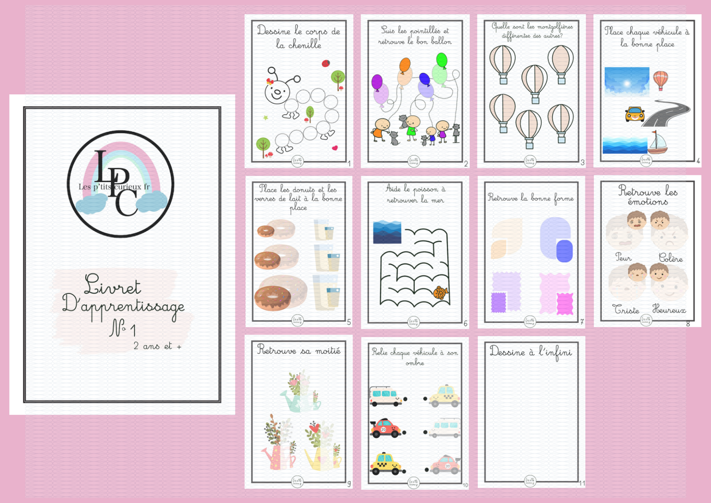 Livret d' apprentissage n°1