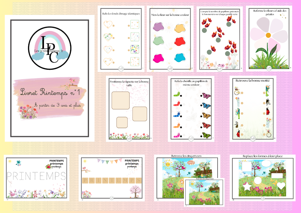 Livret printemps n°1