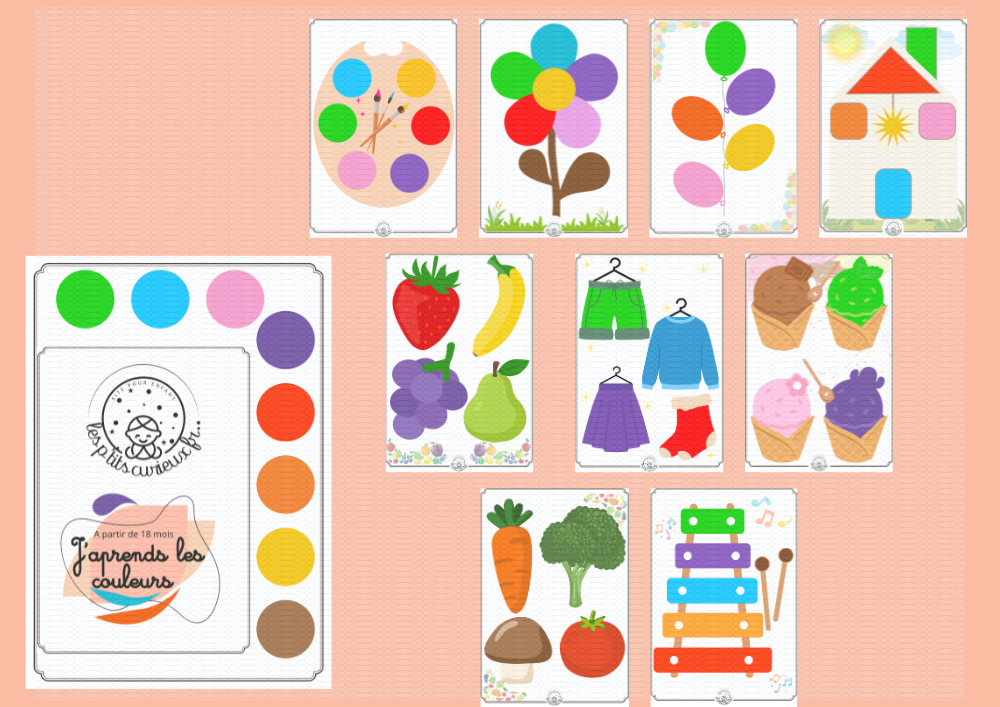 J’apprends les couleurs