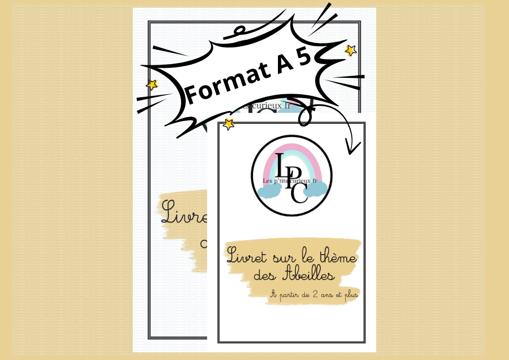 Livret sur le thème des abeilles