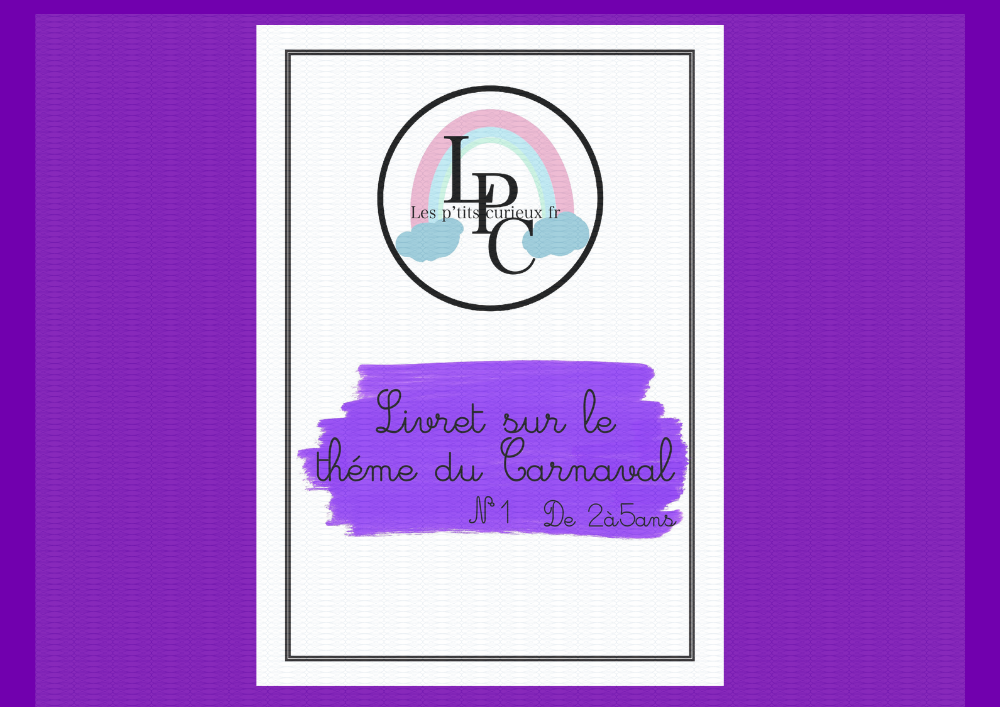 Livret sur le thème du carnaval