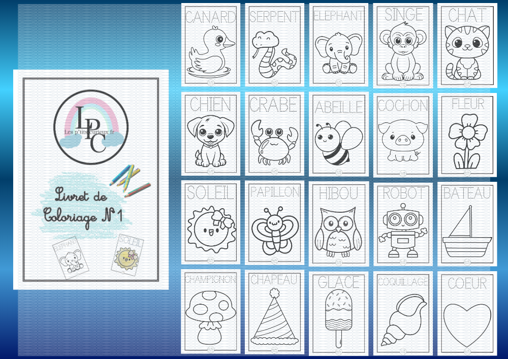 Livret coloriage n°1