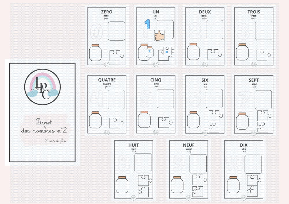Livret des nombres n°2