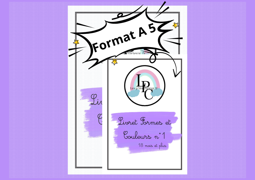Livret formes et couleurs n°1