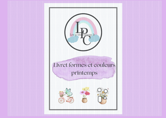 Livret formes et couleurs printemps