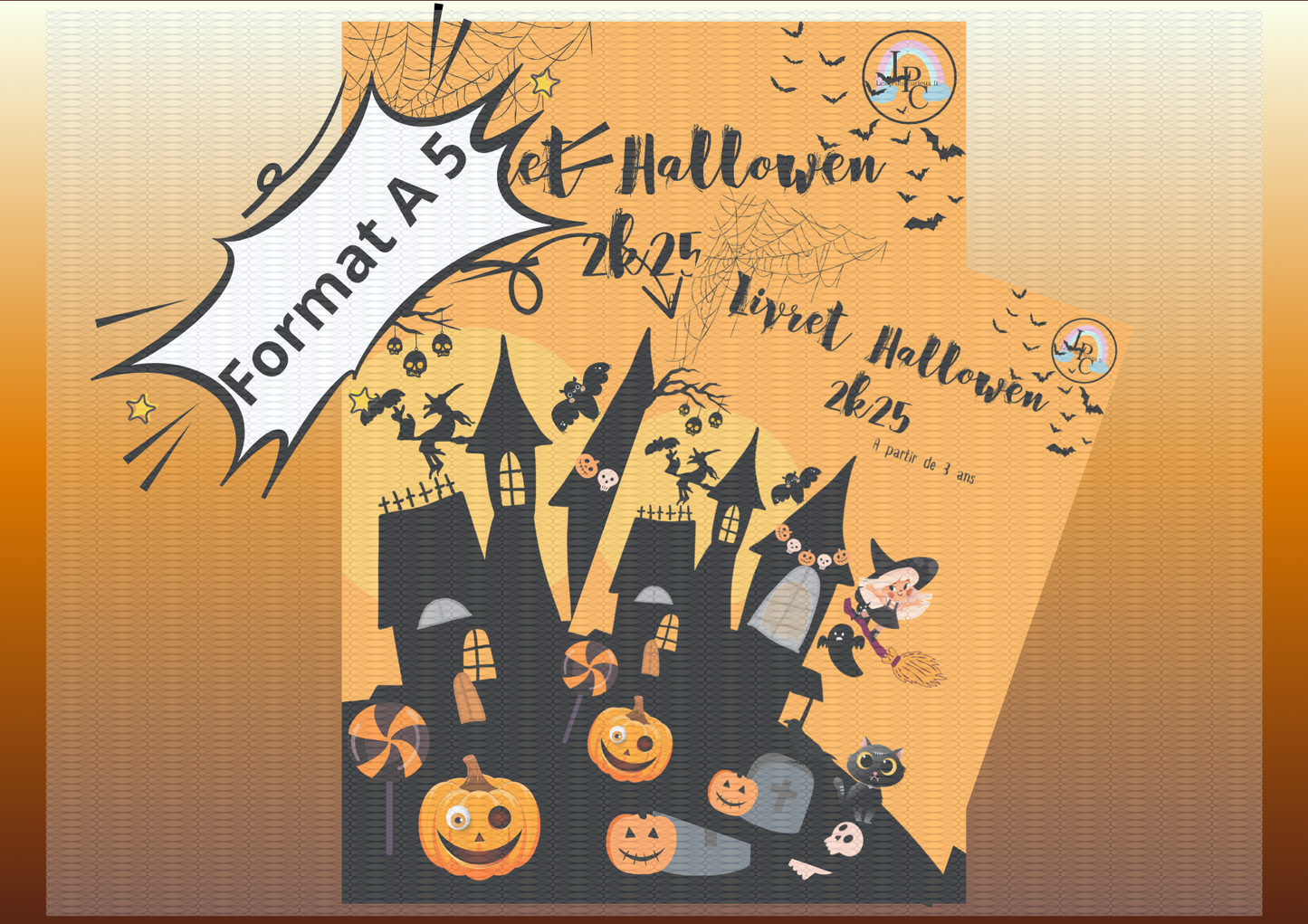 Livret Halloween 3 ans et plus