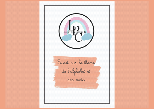 Livret sur le thème de l'alphabet