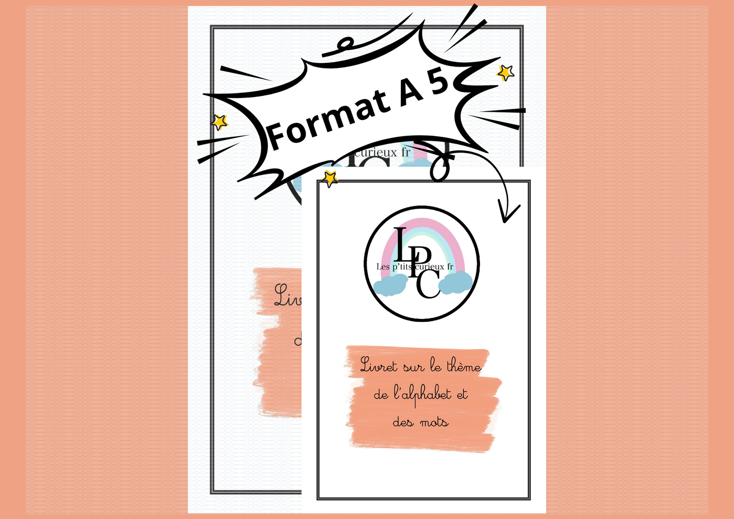 Livret sur le thème de l'alphabet