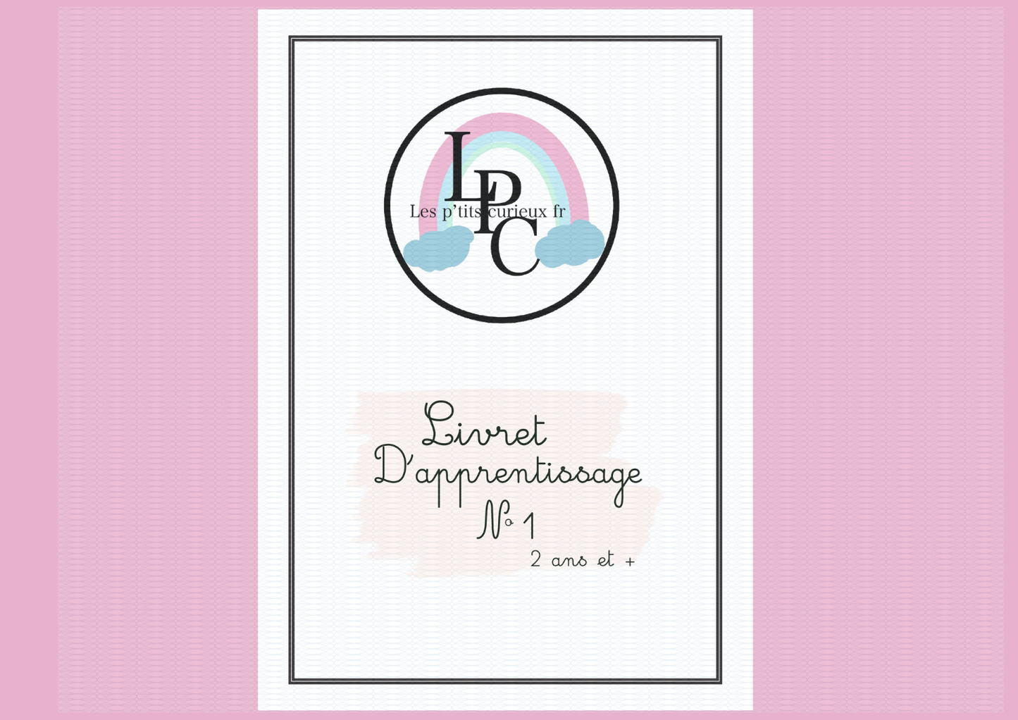 Livret d' apprentissage n°1