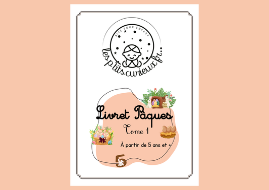 Livret d’activités Pâques – Tome 1 (5 ans et +)