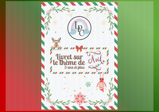 Livre thème Noël 2k25 3 ans et plus