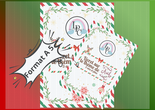 Livre thème Noël 2k25 3 ans et plus