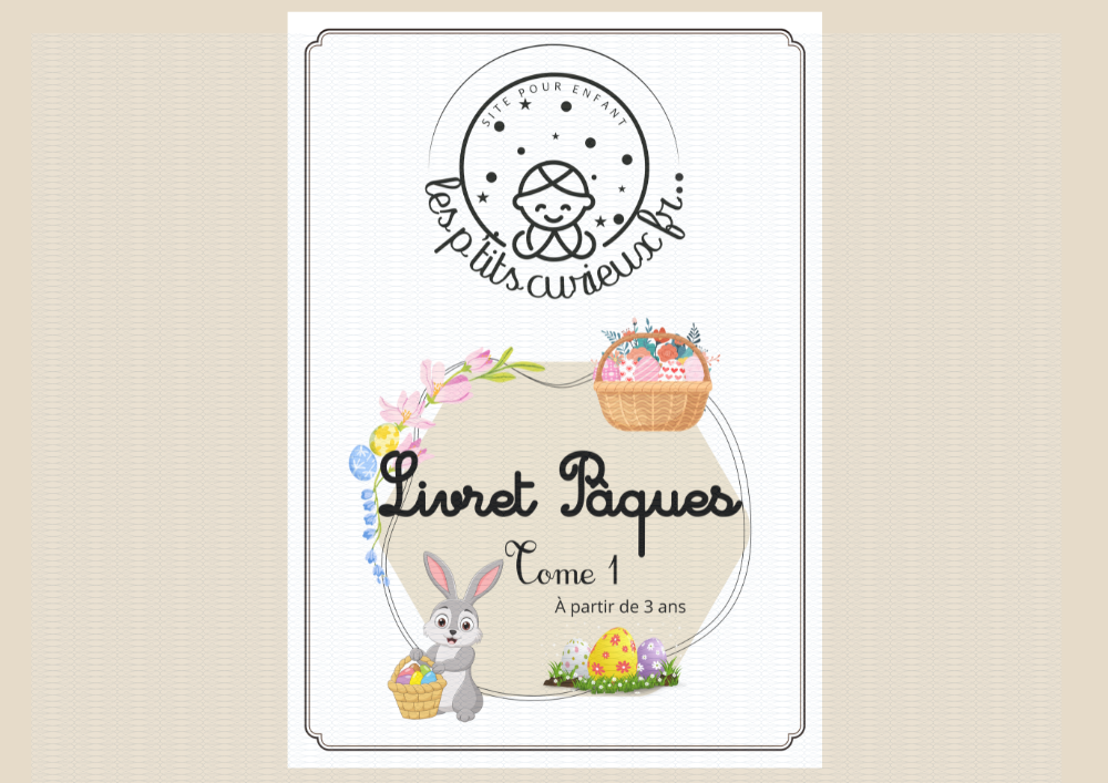 Livret Pâques – Tome 1 Dès 3 ans