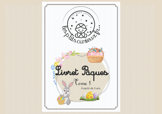 Livret Pâques – Tome 1 Dès 3 ans