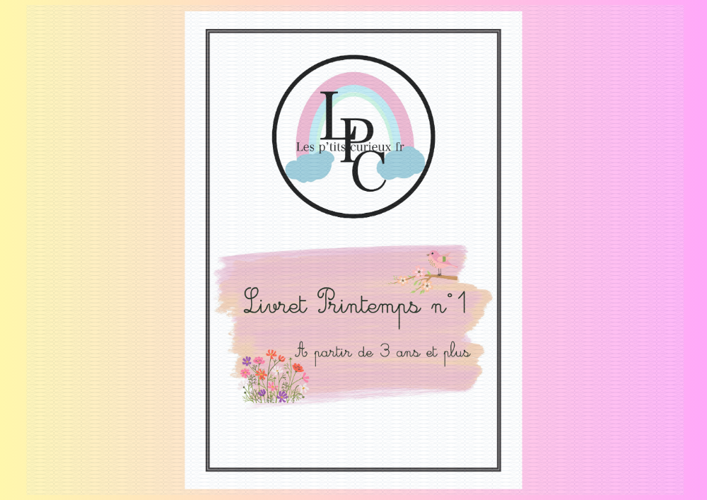 Livret printemps n°1