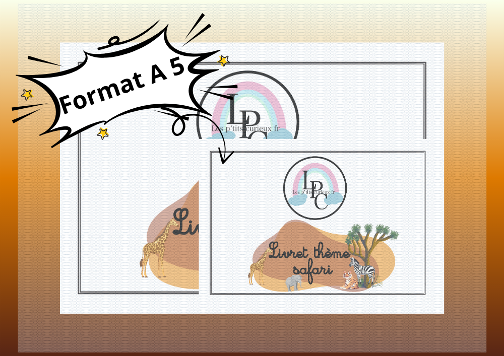 Livret thème Safari