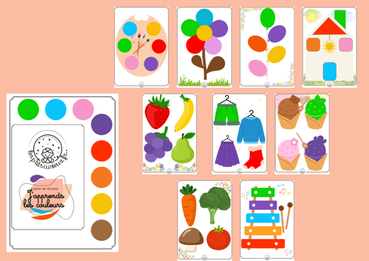 J’apprends les couleurs